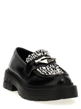 Jimmy Choo Marlow Diamond Loafers Black