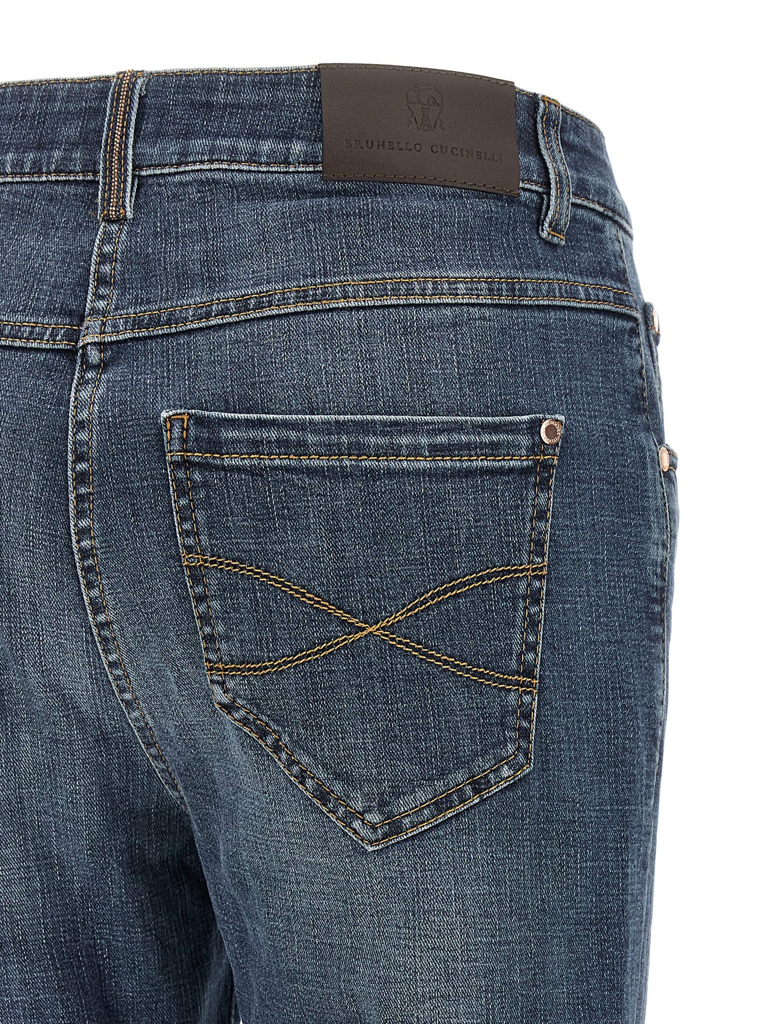 Brunello Cucinelli Monile Jeans Blue