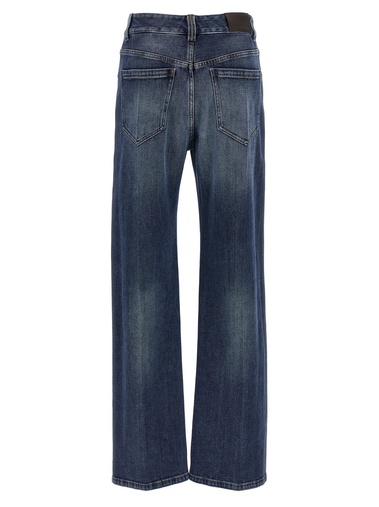 Brunello Cucinelli Contemporary Loose Jeans Blue