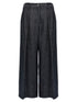 Brunello Cucinelli A-line Pleated Pants Blue