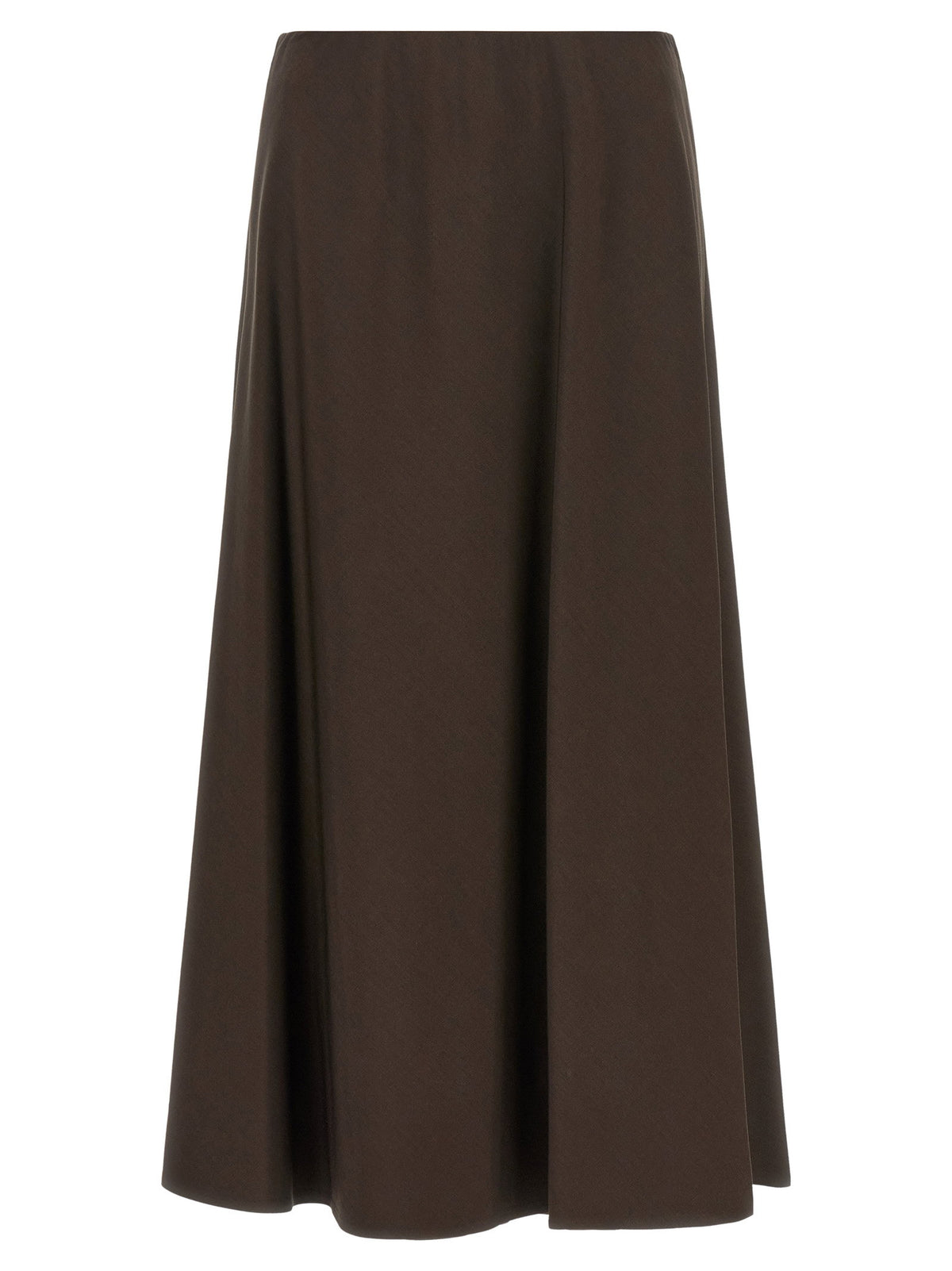 Brunello Cucinelli Flute Skirt Brown