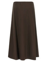 Brunello Cucinelli Flute Skirt Brown
