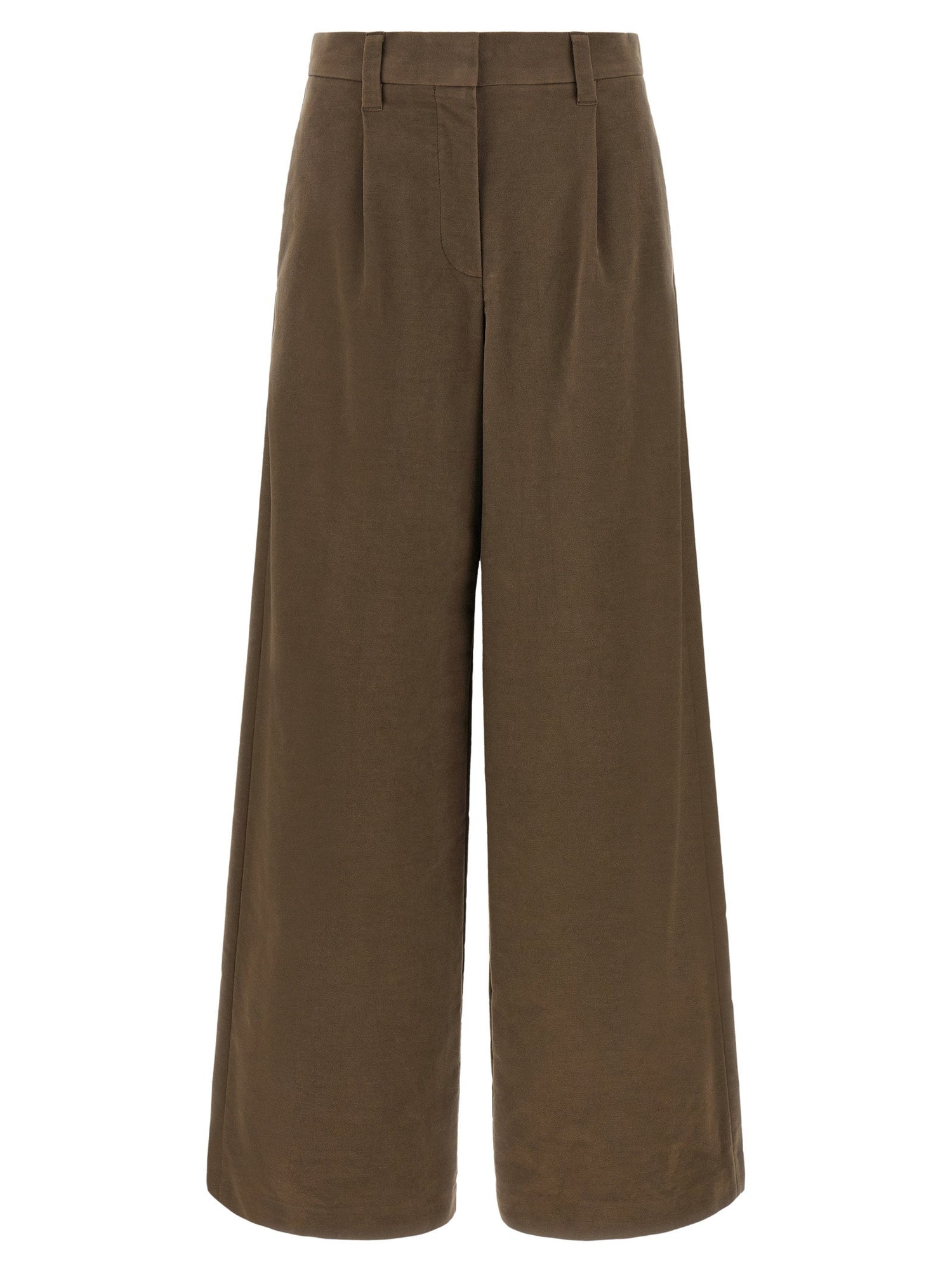 Brunello Cucinelli Fustagno Pants Brown
