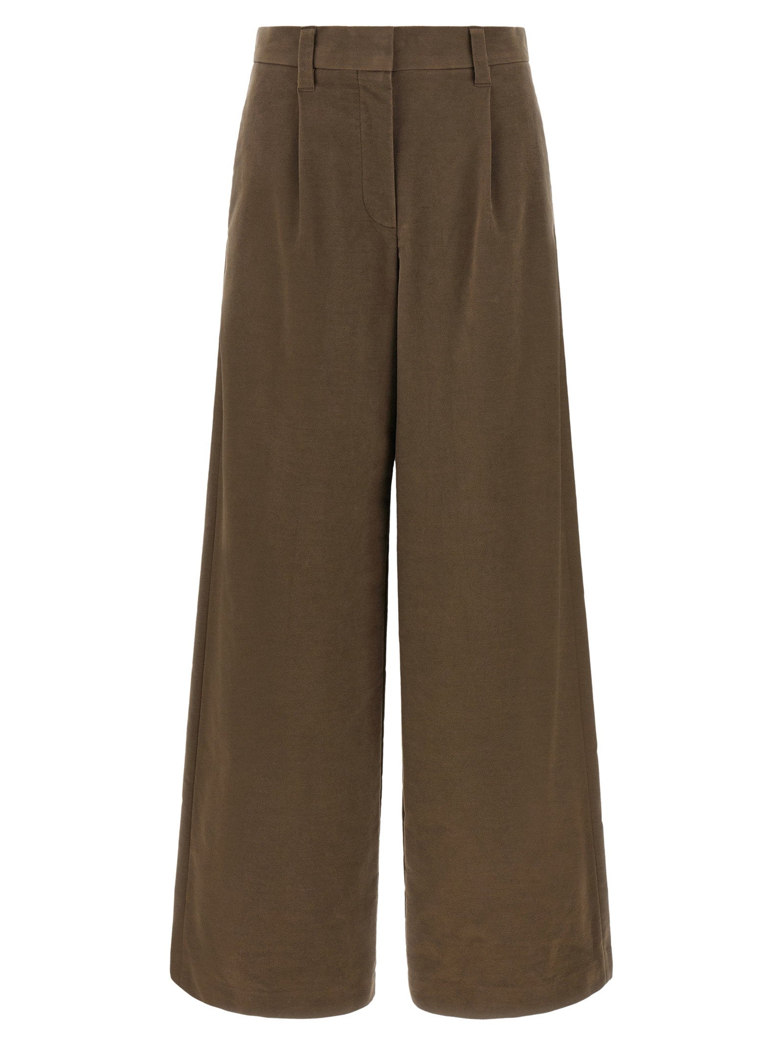 Brunello Cucinelli Fustagno Pants Brown