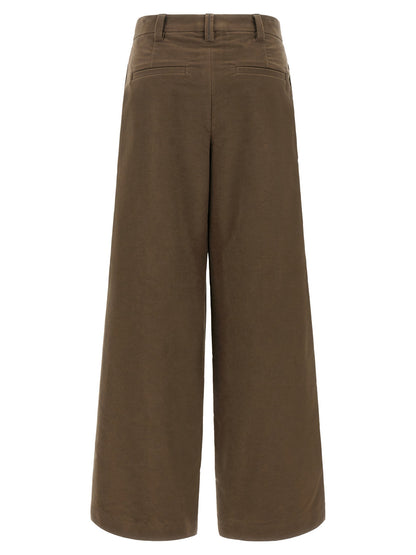 Brunello Cucinelli Fustagno Pants Brown