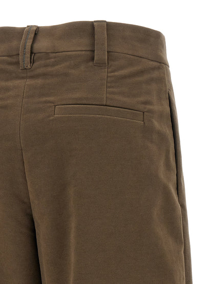 Brunello Cucinelli Fustagno Pants Brown