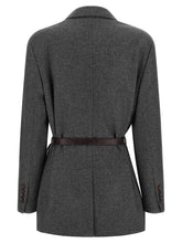 Brunello Cucinelli Single-breasted Blazer Gray