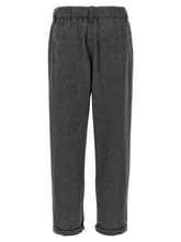 Brunello Cucinelli Wool And Cashmere Pants Gray