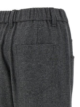 Brunello Cucinelli Wool And Cashmere Pants Gray