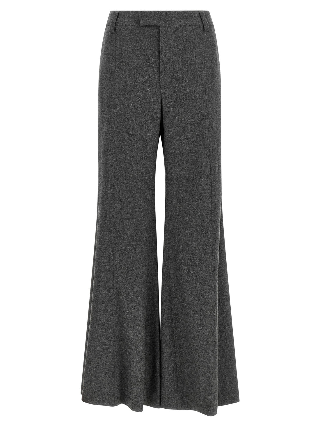 Brunello Cucinelli Wide Flare Pants Gray