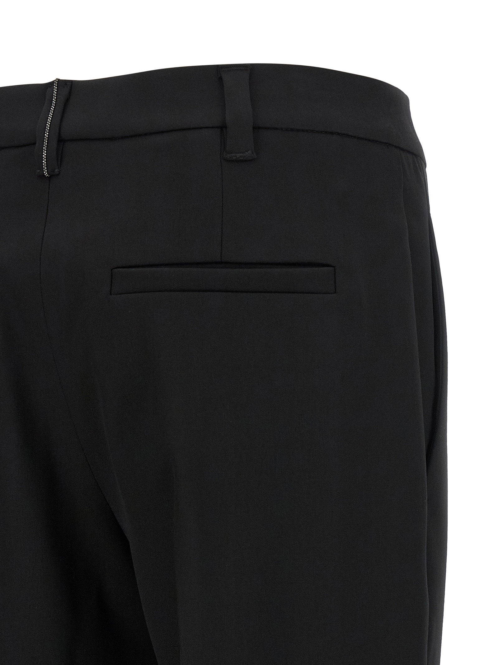 Brunello Cucinelli Monile Pants Black