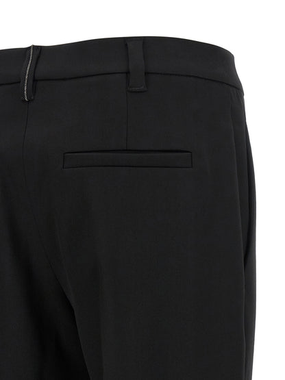 Brunello Cucinelli Monile Pants Black