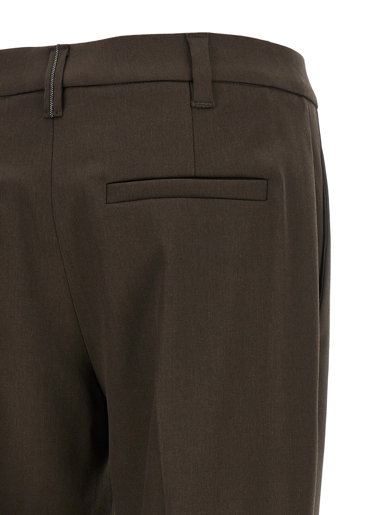 Brunello Cucinelli Monile Pants Brown