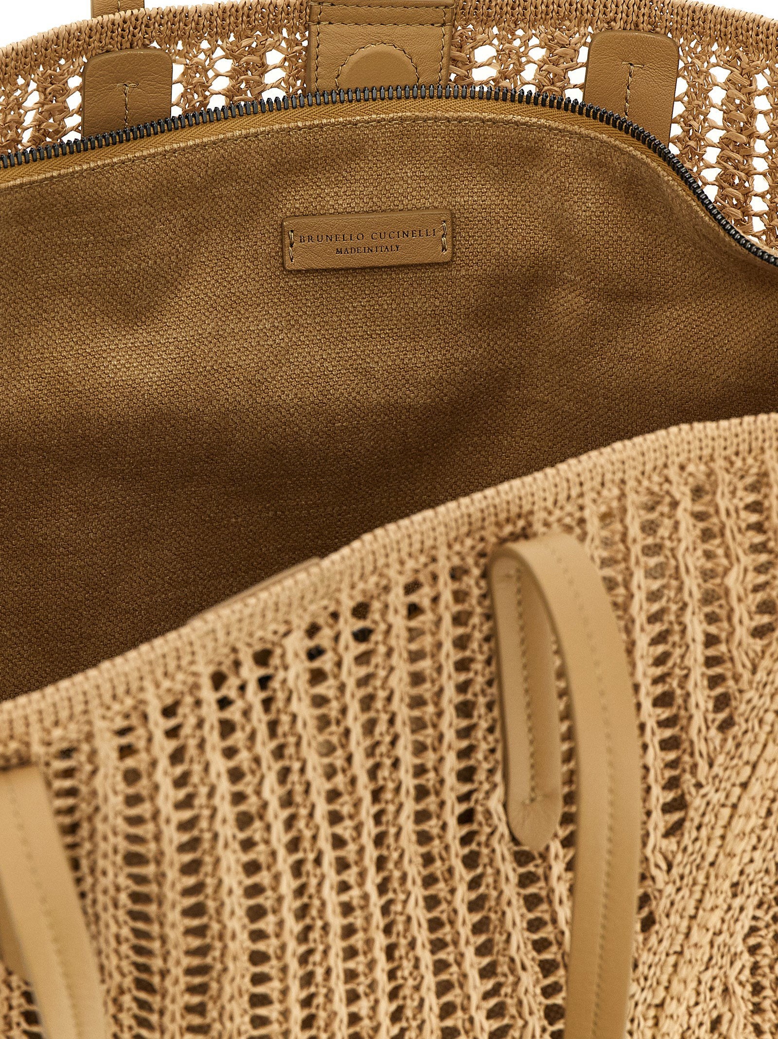 Brunello Cucinelli Bc Duo Large Shoulder Bag Beige