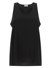 Brunello Cucinelli Monile Silk Top Black