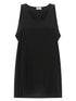 Brunello Cucinelli Monile Silk Top Black