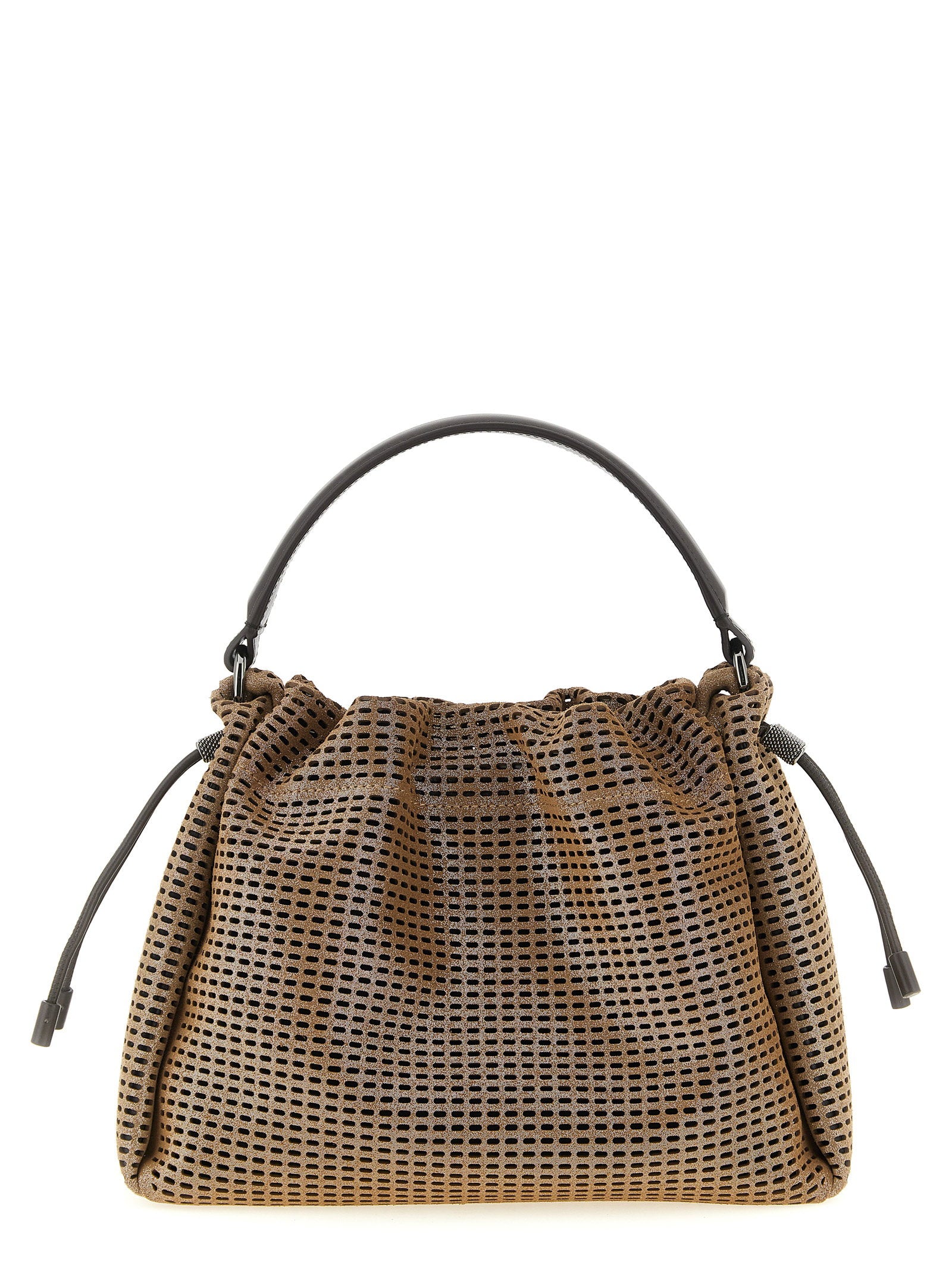 Brunello Cucinelli Bucket Mellow Small Handbag Brown