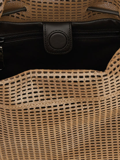 Brunello Cucinelli Bucket Mellow Small Handbag Brown