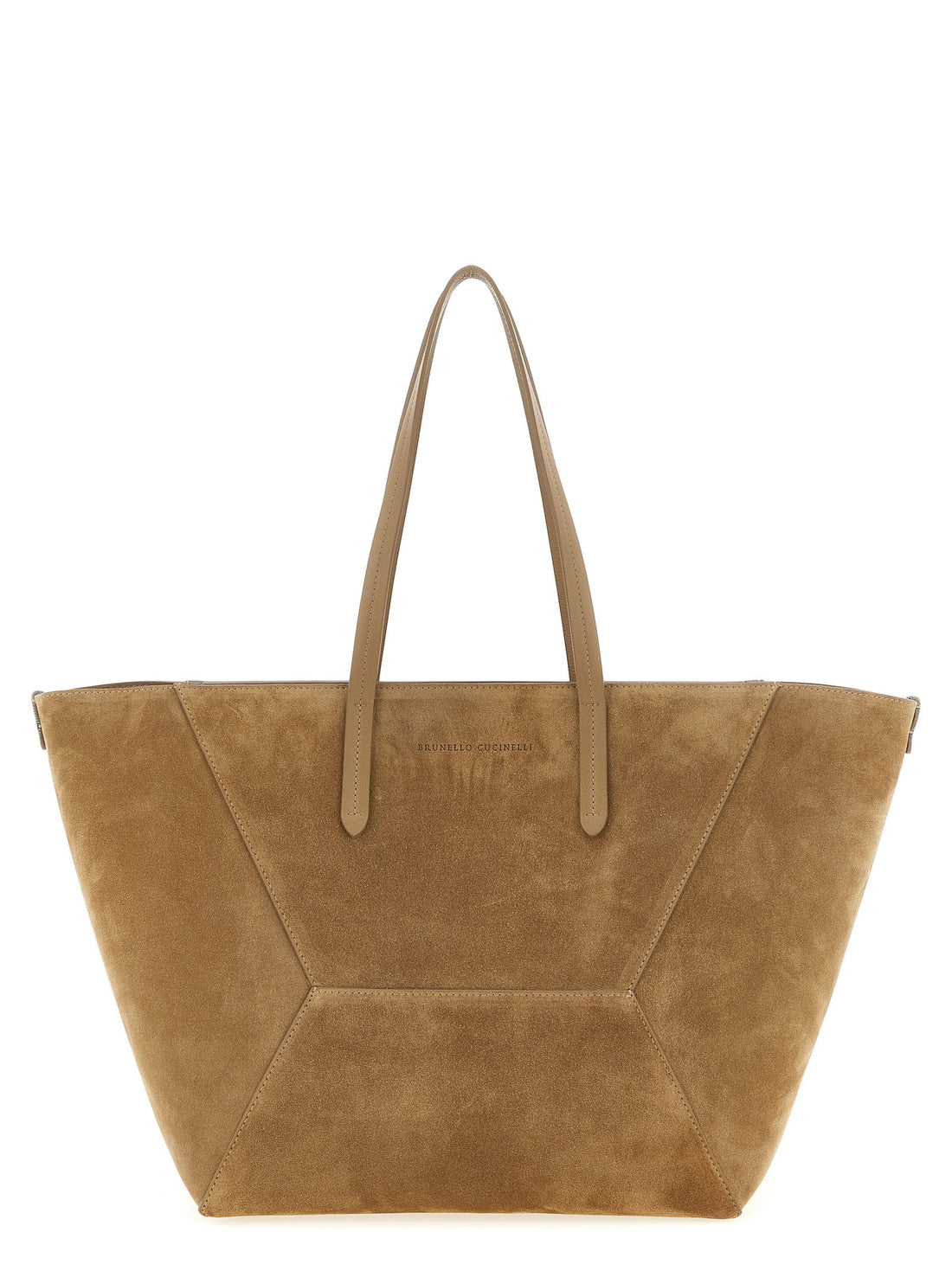 Brunello Cucinelli Bc Duo Maxi Shoulder Bag Brown
