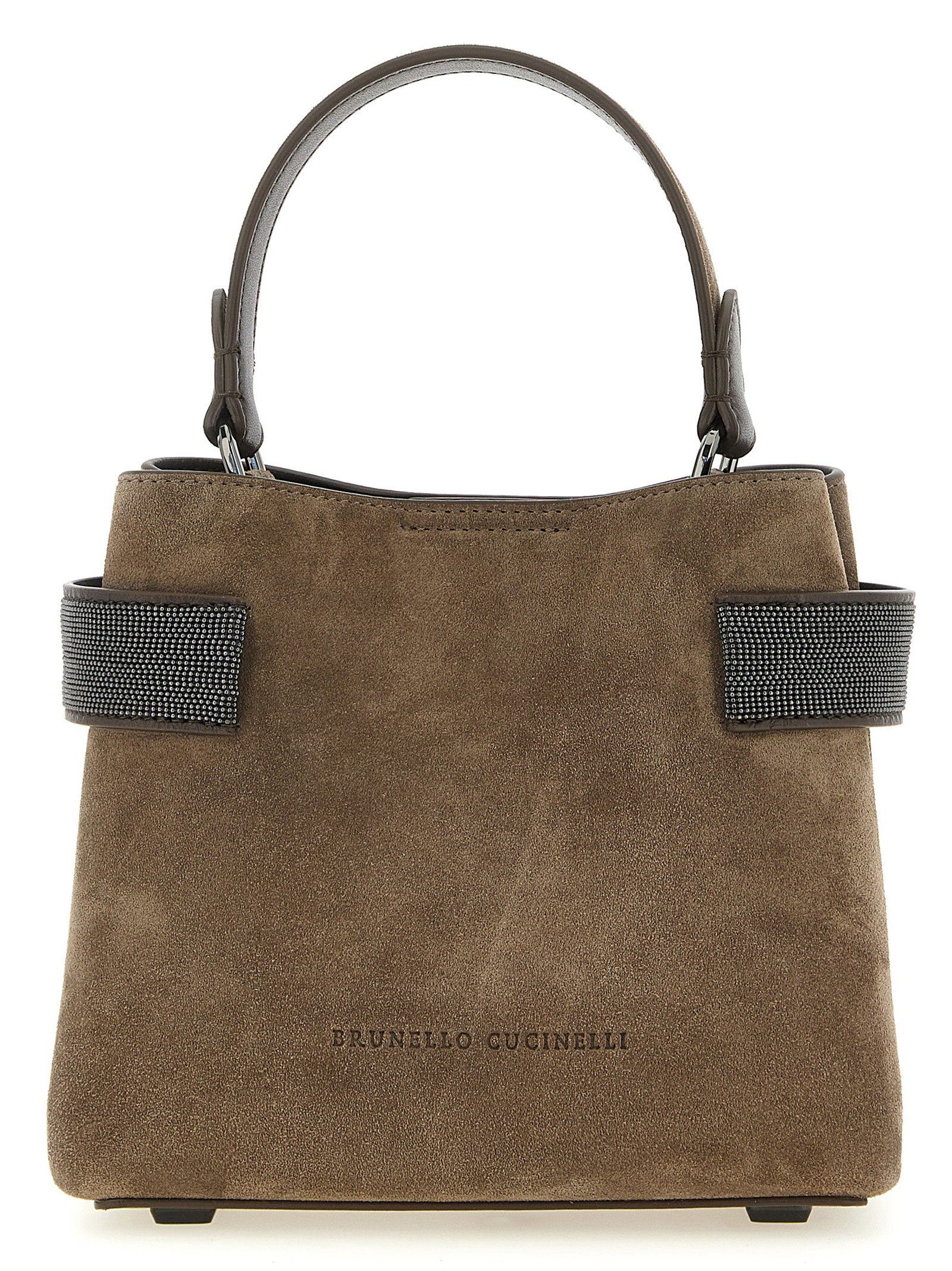 Brunello Cucinelli Essence Small Handbag Brown