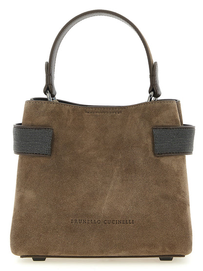 Brunello Cucinelli Essence Small Handbag Brown