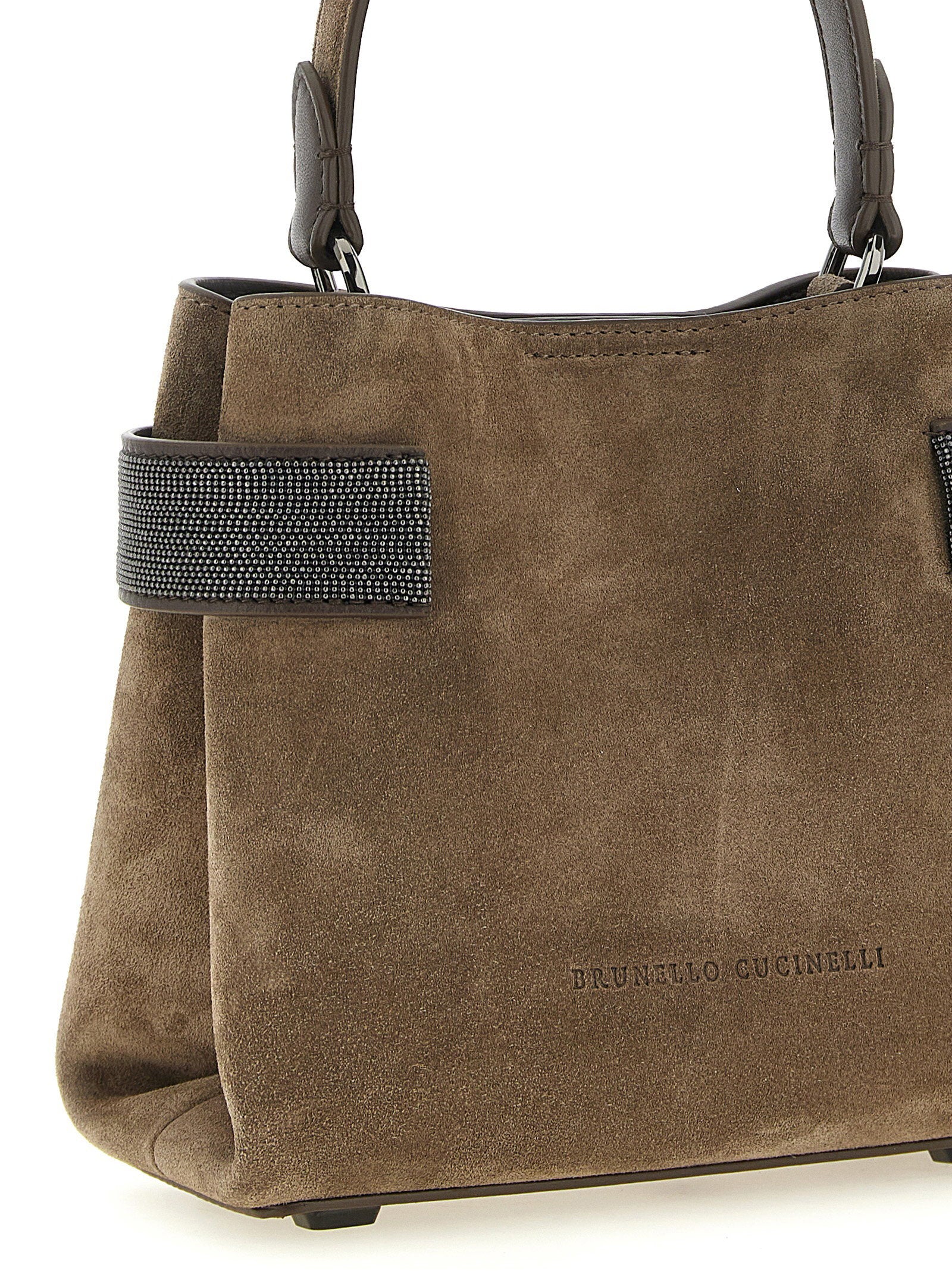 Brunello Cucinelli Essence Small Handbag Brown