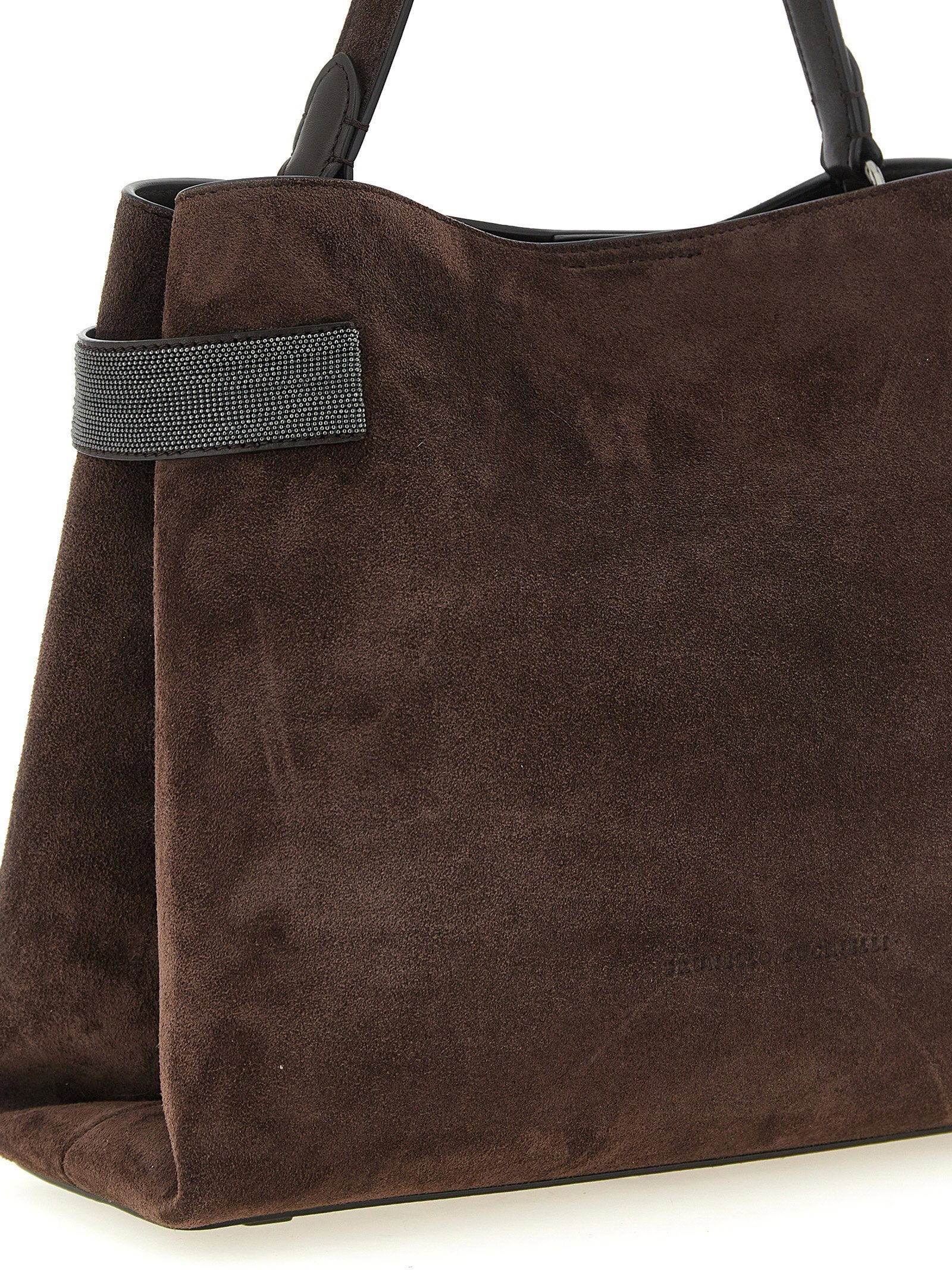 Brunello Cucinelli Essence Large Handbag Brown