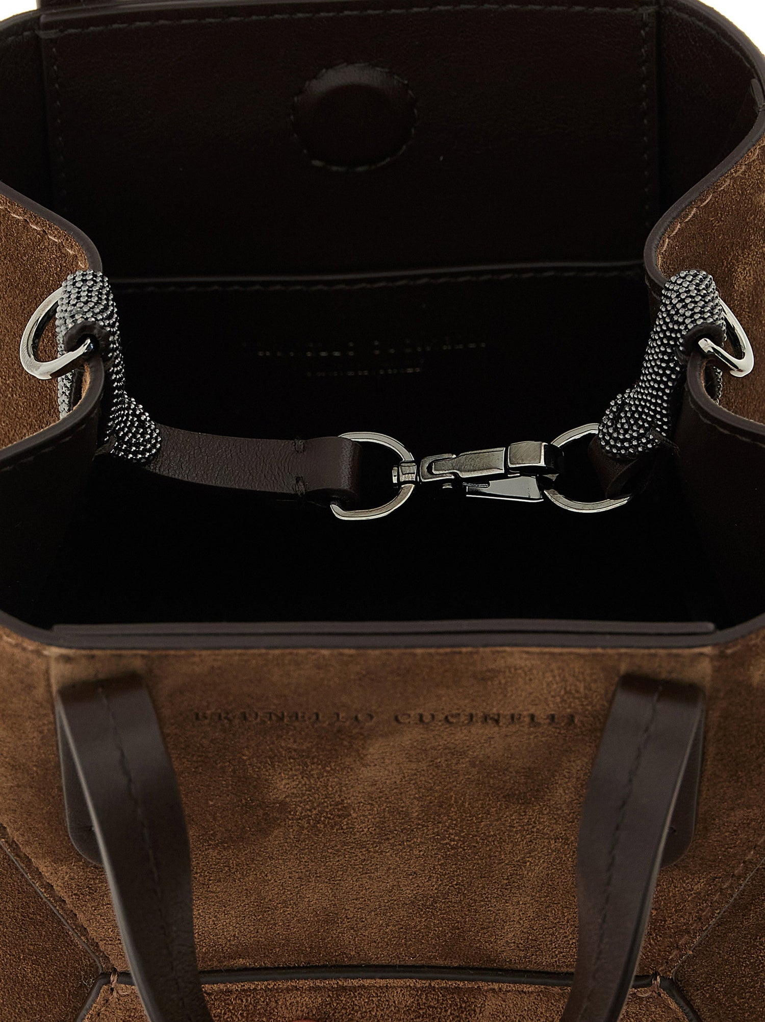Brunello Cucinelli Bc Duo Mini Handbag Brown