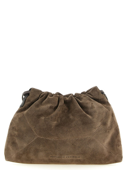 Brunello Cucinelli Bc Duo Pouch Brown