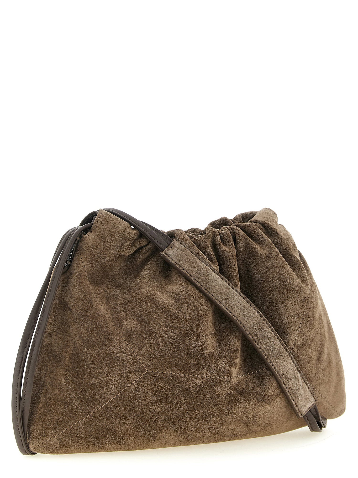 Brunello Cucinelli Bc Duo Pouch Brown