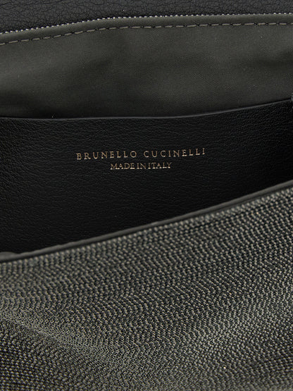 Brunello Cucinelli Precious Clutch Black