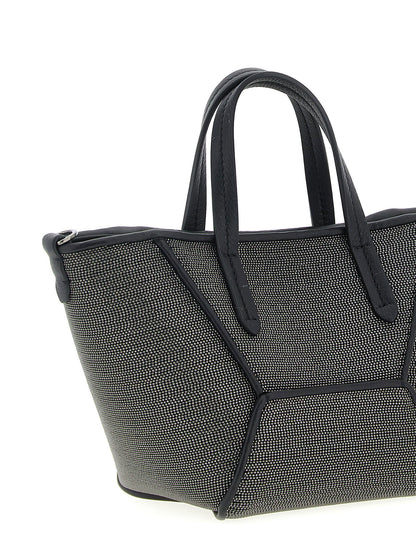 Brunello Cucinelli Bc Duo Mini Precious Handbag Black