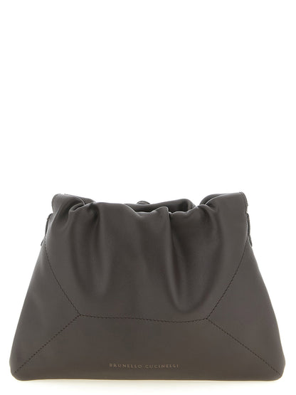 Brunello Cucinelli Bc Duo Pouch Brown