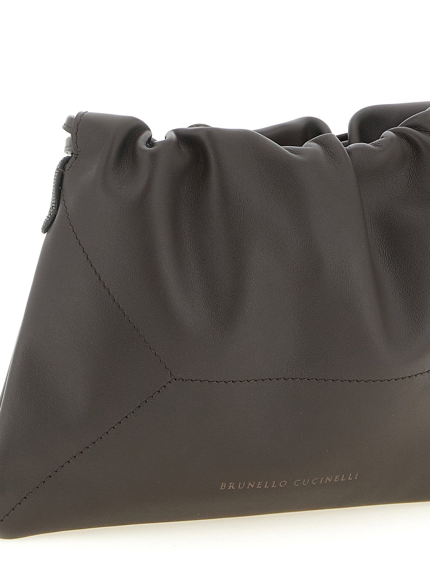 Brunello Cucinelli Bc Duo Pouch Brown
