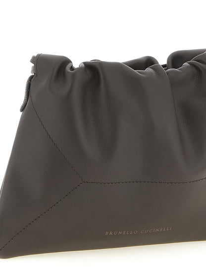 Brunello Cucinelli Bc Duo Pouch Brown