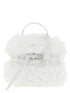 Moschino Tie Me Small Handbag White