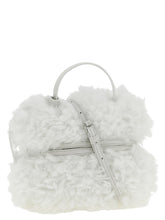 Moschino Tie Me Small Handbag White