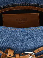 Moschino Regular Tie Me Handbag Blue