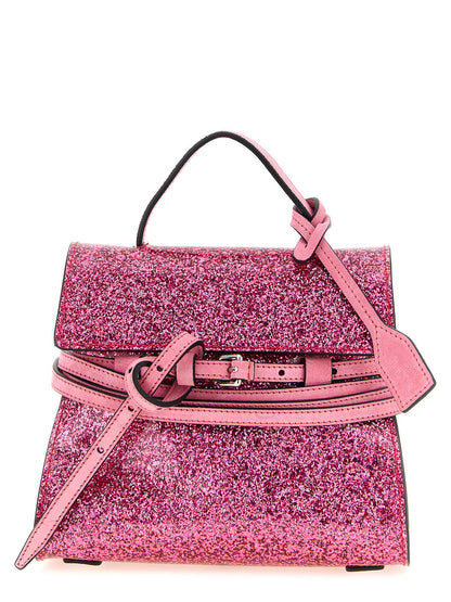 Moschino Tie Me Small Handbag Pink