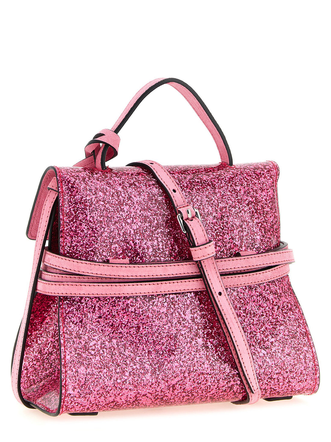 Moschino Tie Me Small Handbag Pink