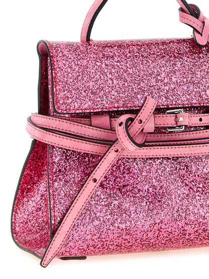 Moschino Tie Me Small Handbag Pink