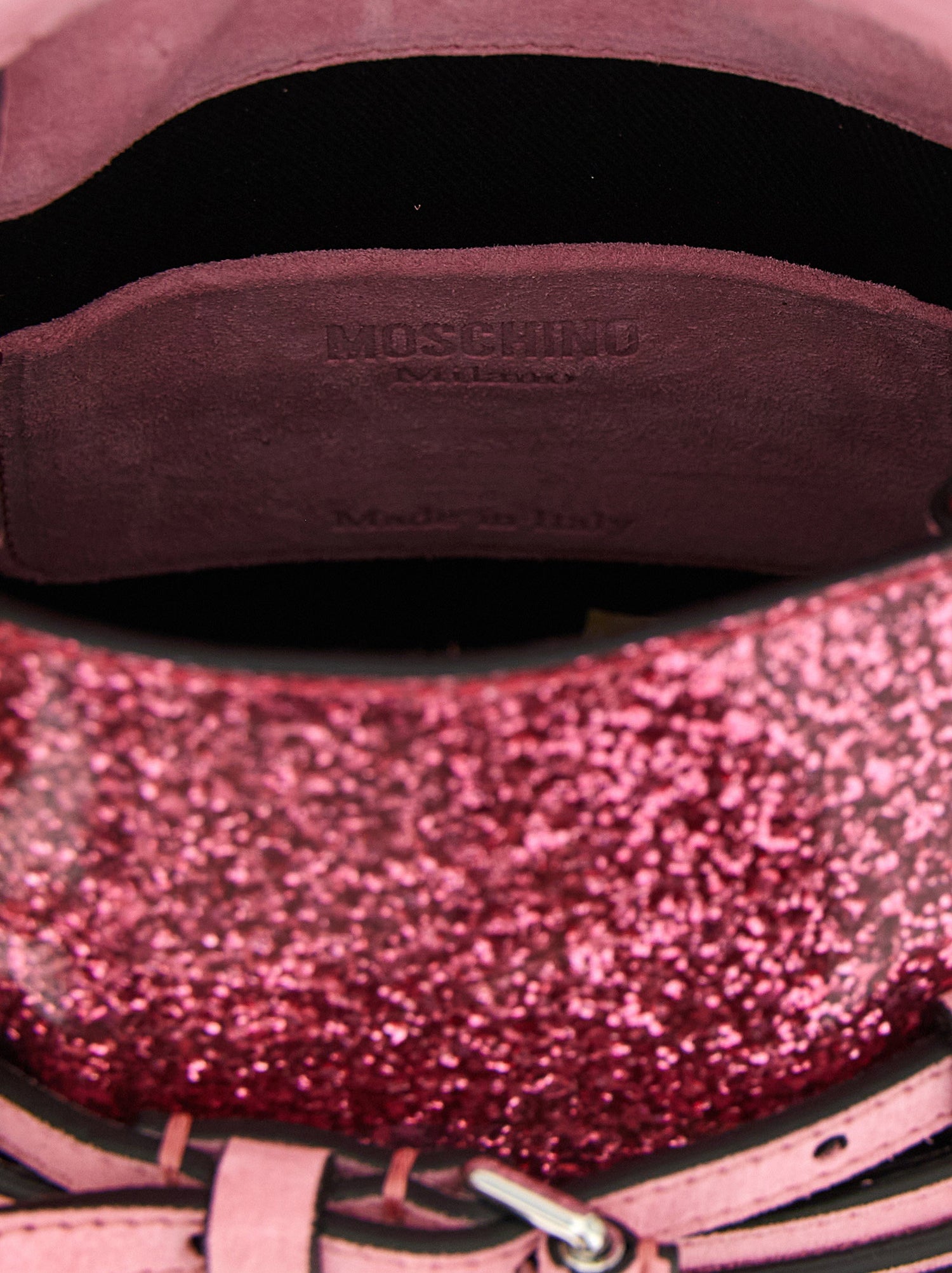 Moschino Tie Me Small Handbag Pink