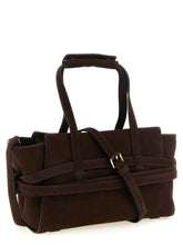 Moschino Tie Me Handbag Brown