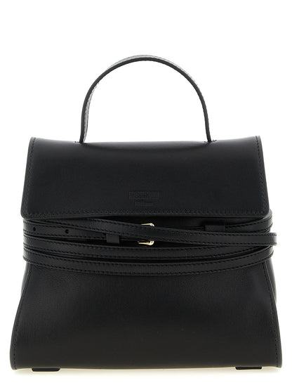 Moschino Tie Me Handbag Black