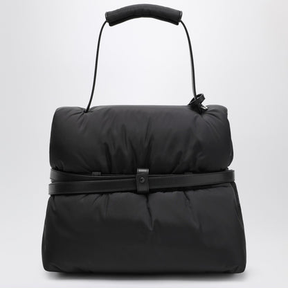 Moschino Medium Tie Me Shoulder Bag Black