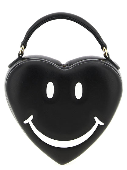 Moschino Love Me Handbag Black