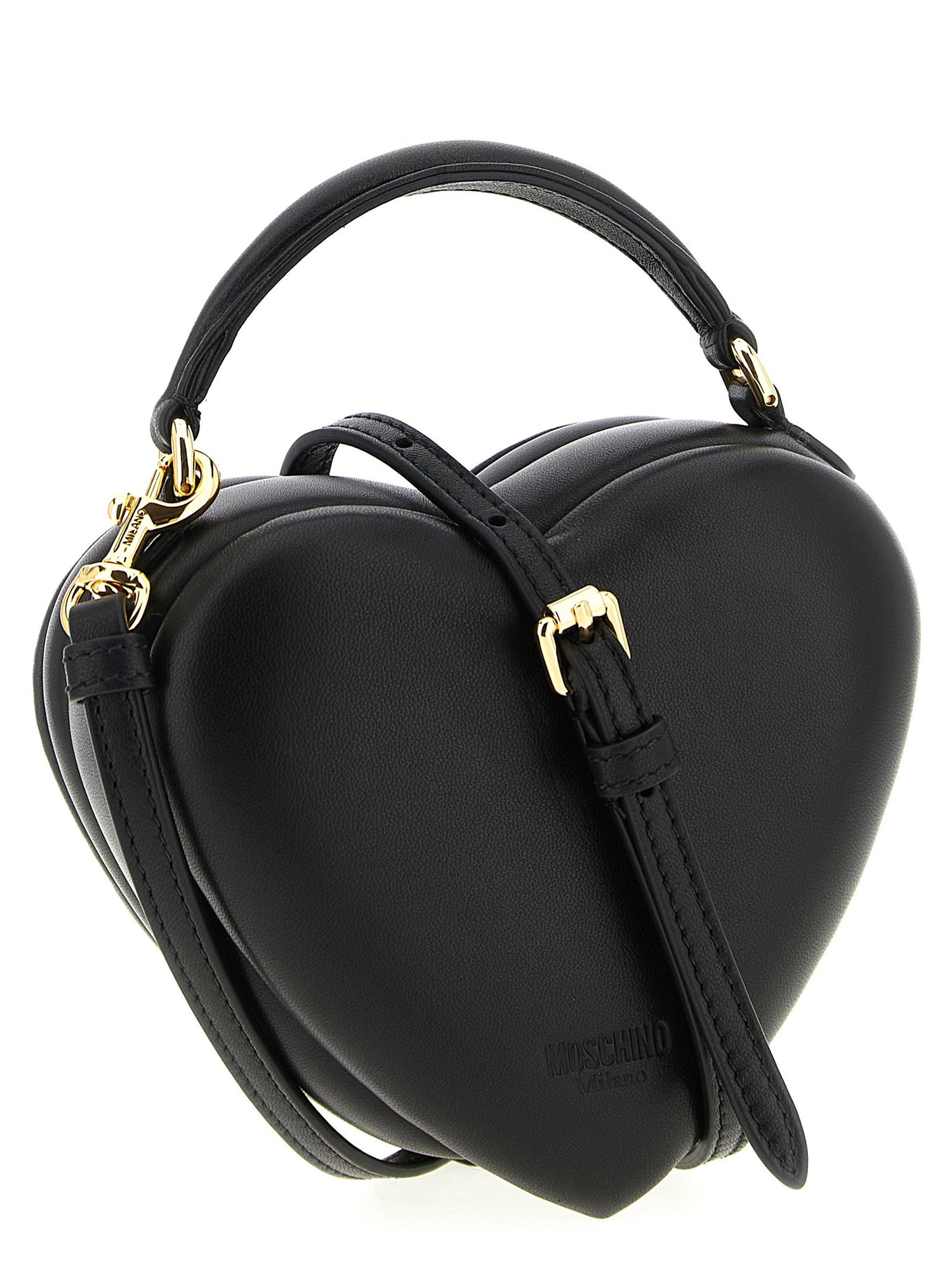 Moschino Love Me Handbag Black