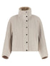 Brunello Cucinelli Cropped Coat Gray