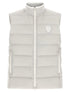 Brunello Cucinelli Heraldic Patch Vest Gray