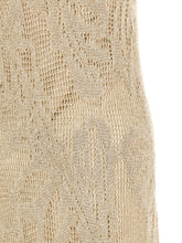 Brunello Cucinelli Crochet Dress Beige